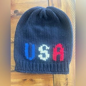 Official Team USA Olympic Ralph Lauren Polo Beanie Knit Hat